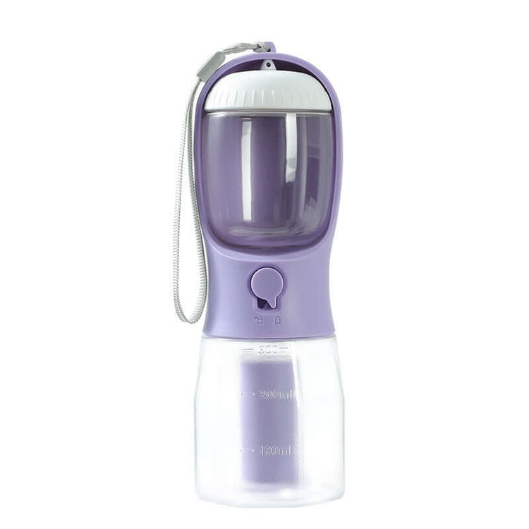 Dog Water Cup Drinking Food Garbage Bag Three-in-one Portable Small