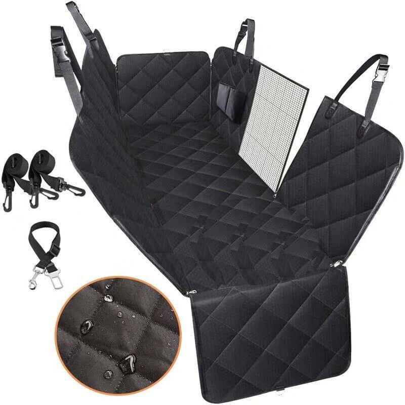 Dog Car Seat Cover View Mesh Pet Carrier