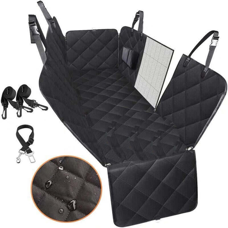 Dog Car Seat Cover View Mesh Pet Carrier